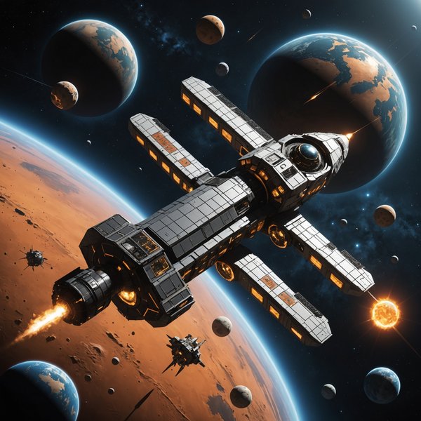 Quels sont les défis de la création d'un jeu de stratégie spatiale avec des mécaniques de commerce interplanétaire?